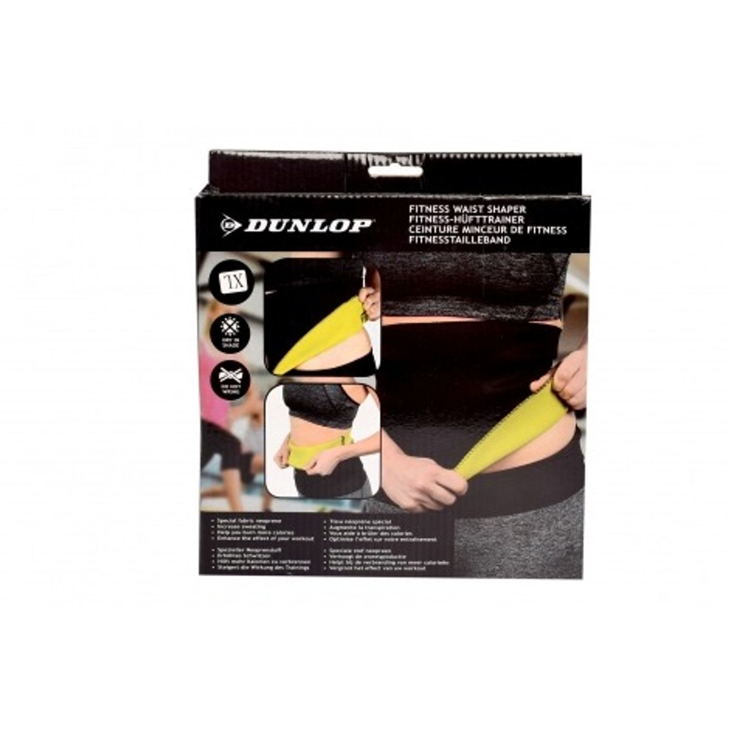 Modelator d fitnes talie neoprem Dunlop fotografia produsului View 2 L