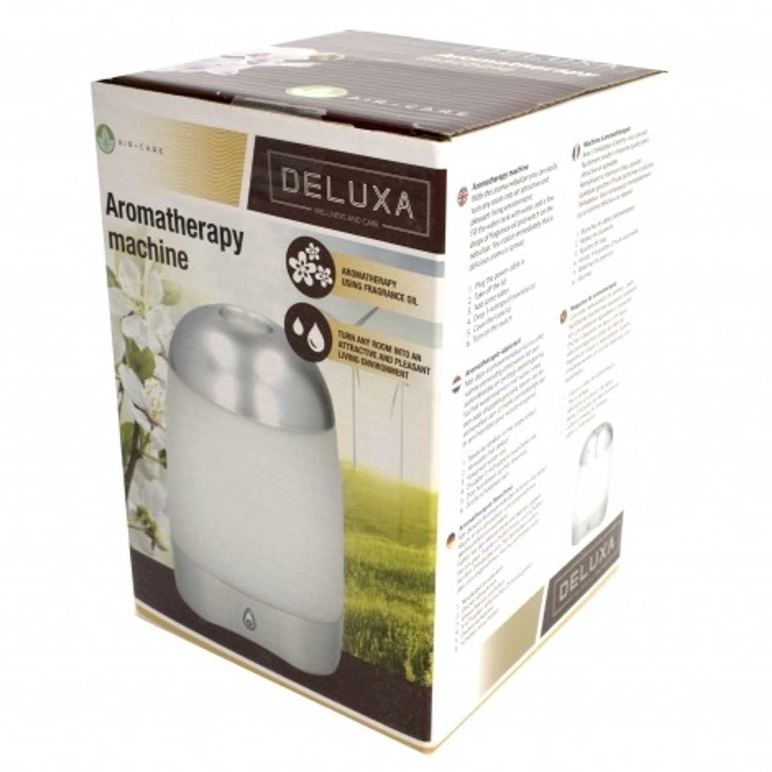 Umidificator de aer Deluxa aromatherapy cu joc lumini colorate fotografia produsului View 2 L