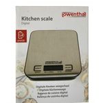 Cantar digital de bucatarie inox lowenthal, 5 kg, 2 baterii AAA 1.5 V fotografia produsului View 3 S