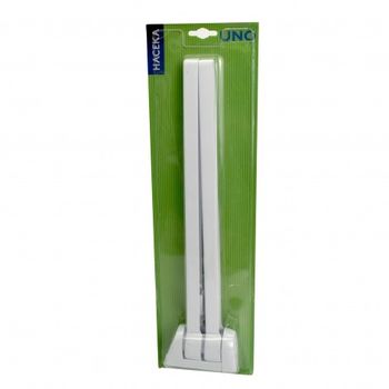 Suport dublu prosoape pentru perete, haceka, 40x8x3 cm