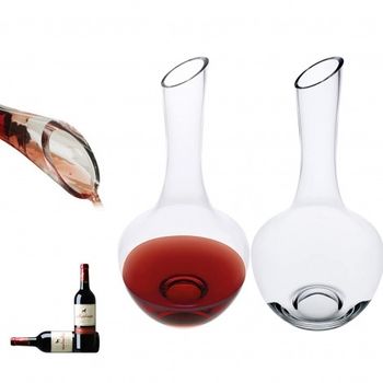Carafa vin handmade La cordon, sticla, 1,4 L elefant.ro imagine 2022 caserolepolistiren.ro