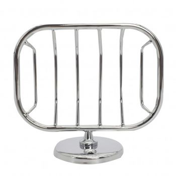 Savoniera grill din inox, argintiu