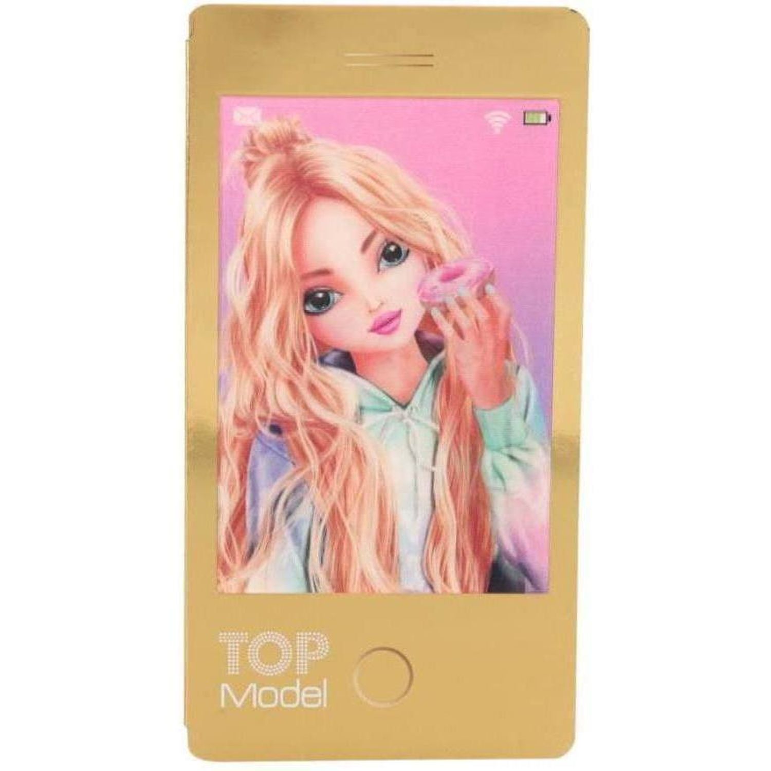 Carnetel in forme de telefon mobil Top Model Depesche PT10487 fotografia produsului View 2 L
