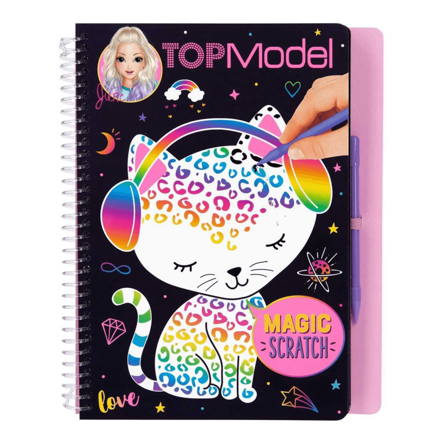 Carte Top Model Magic Scratch Depesche PT10707 fotografia produsului