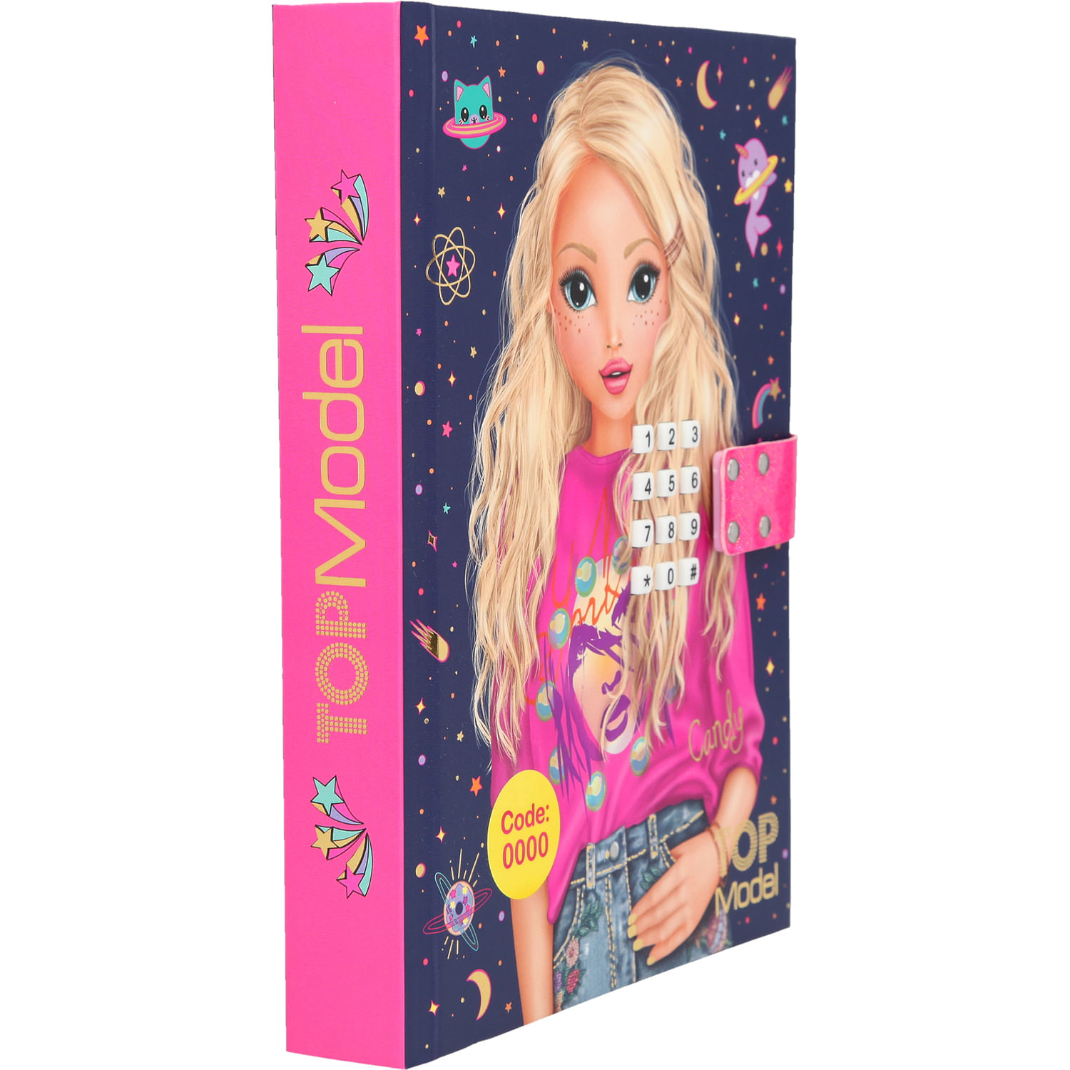 Jurnal cu cod si muzica Top Model Depesche PT10298 fotografia produsului View 4 L