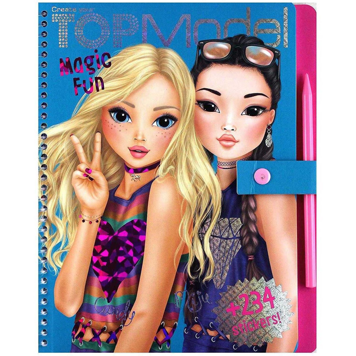 Carte de colorat Magic Fun Depesche PT10015 fotografia produsului View 2 L