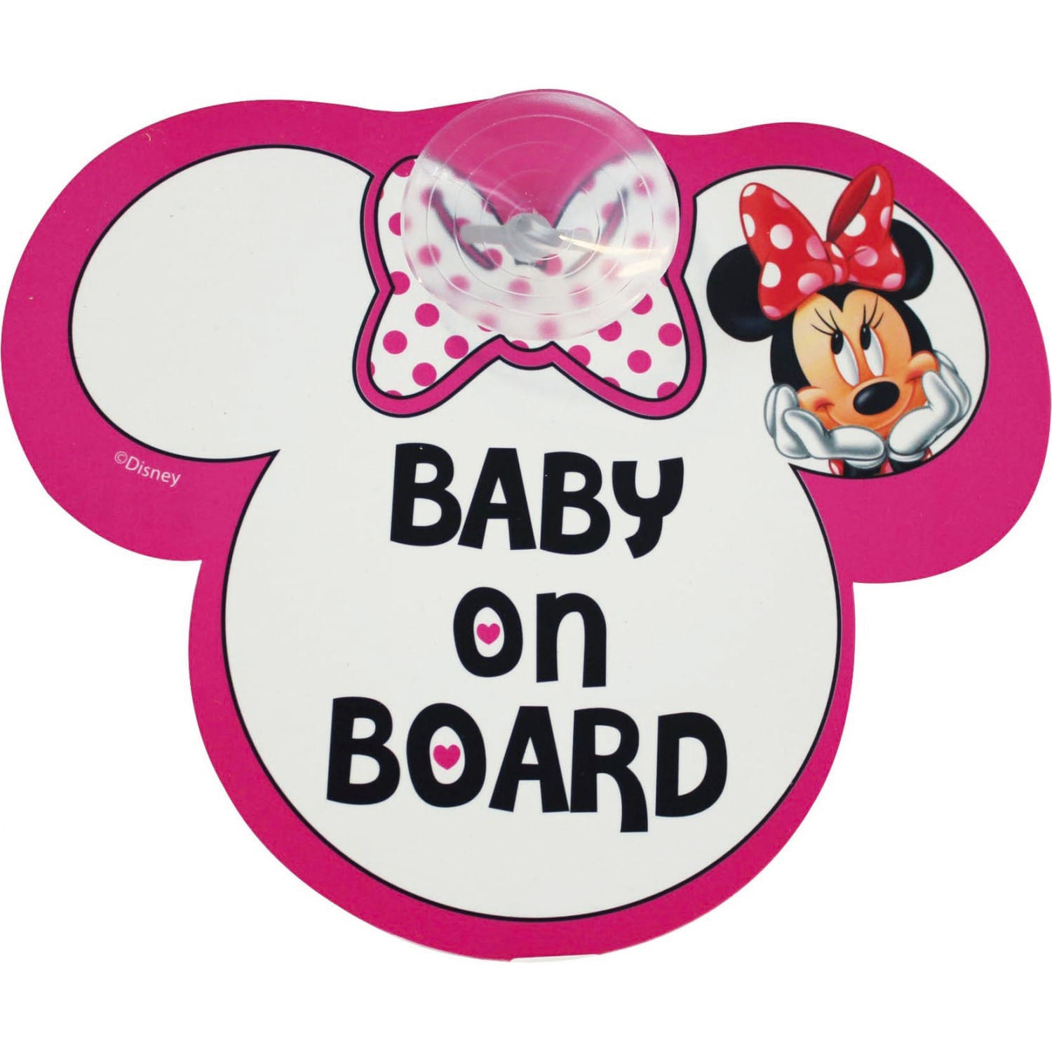 Semn de avertizare Baby on Board Minnie Disney Eurasia 25009 fotografia produsului View 2 L