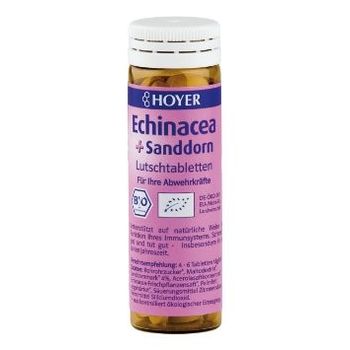 Echinaceea si catina tablete masticabile Bio, 60 tablete Hoyer Bazar Bio Minerale & Vitamine