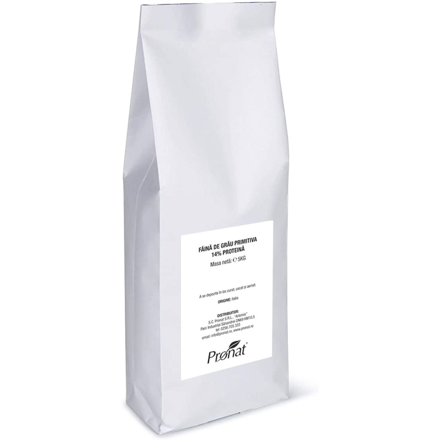 Faina de grau primitiva - 14% proteina, 5kg fotografia produsului