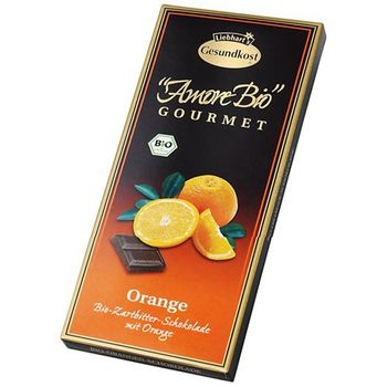 Ciocolata amaruie cu portocale, 55% cacao, 100 g Liebhart’s amore Bio elefant.ro Alimentare & Superfoods