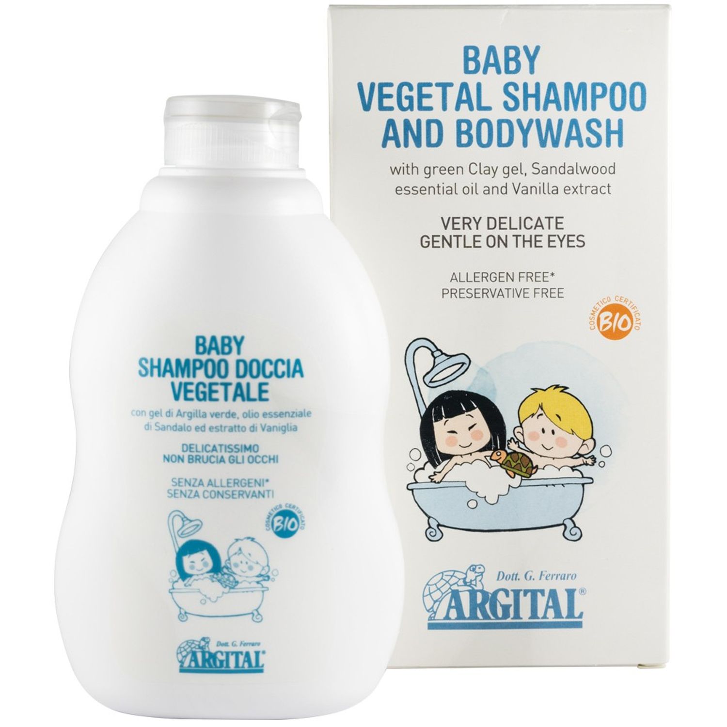 Sampon si gel dus pentru copii, 250 ml Argital fotografia produsului View 2 L
