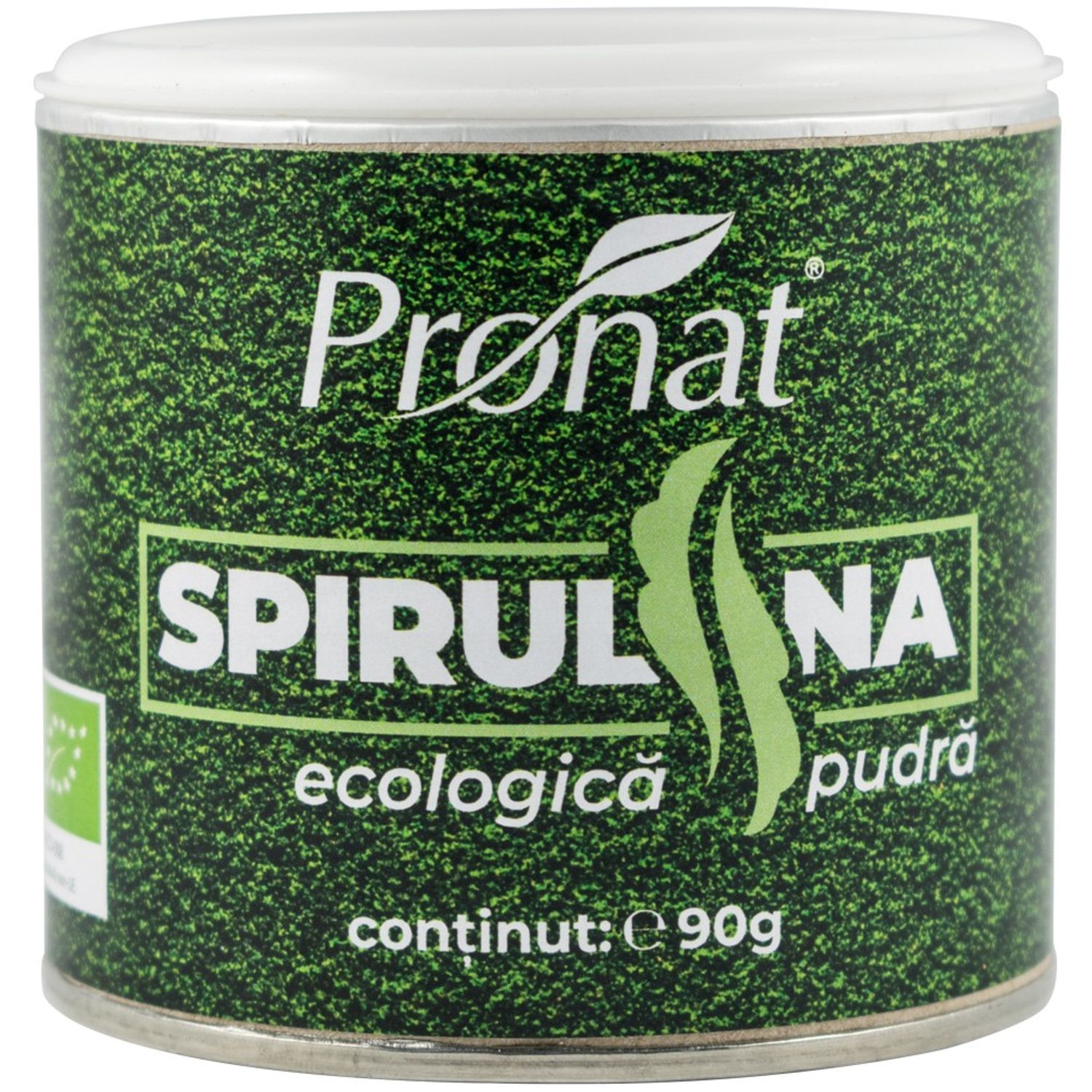 Spirulina Bio pulbere, 90g fotografia produsului