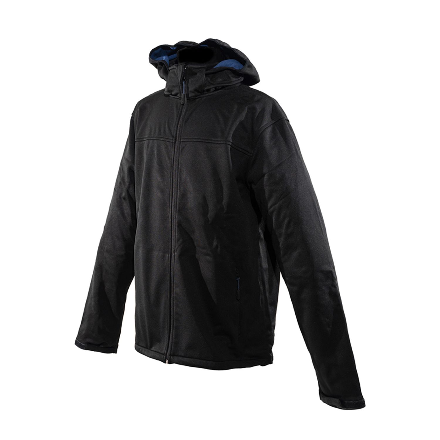 Jacheta cu gluga, Softshell, Tendegrees, impemeabila, rezistenta la vant, negru, L fotografia produsului