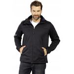 Jacheta cu gluga, Softshell, Tendegrees, impemeabila, rezistenta la vant, negru, L fotografia produsului View 3 S