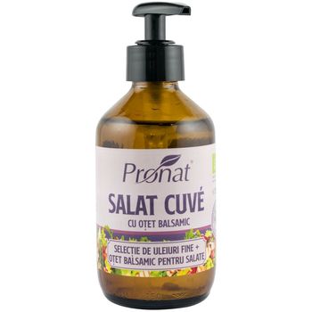 Salat cuvee selectie bio de uleiuri si otet balsamic pentru salate 250ml