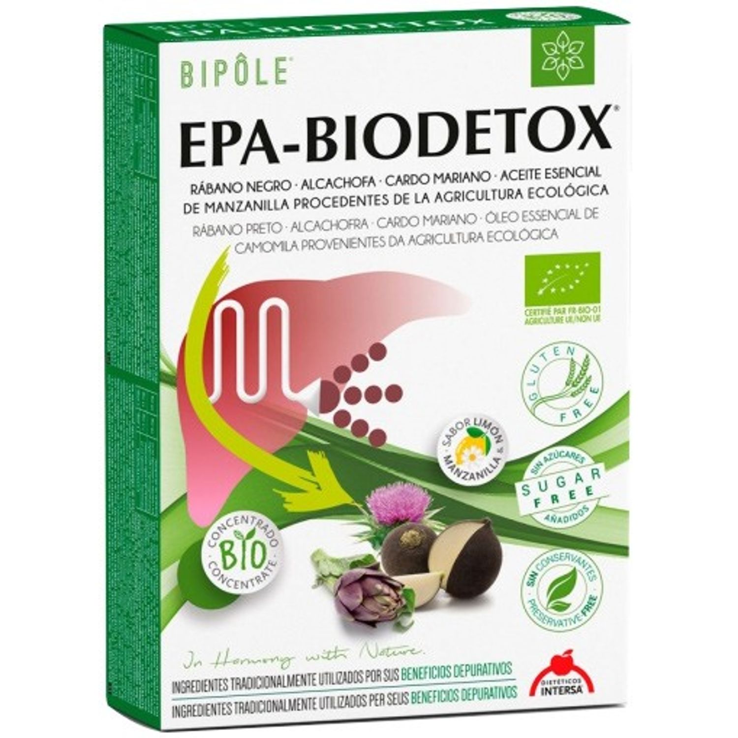 Epa-Biodetox, 200ml 20x10ml Bipole fotografia produsului