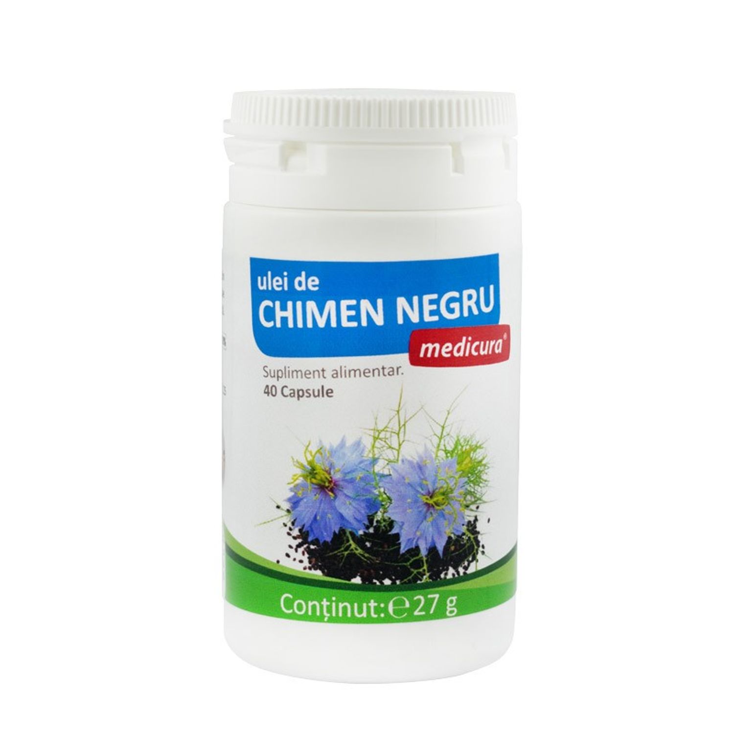 Ulei de chimen negru, 40 capsule medicura fotografia produsului