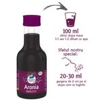 Suc Bio pur de Aronia, 100ml Aronia original fotografia produsului