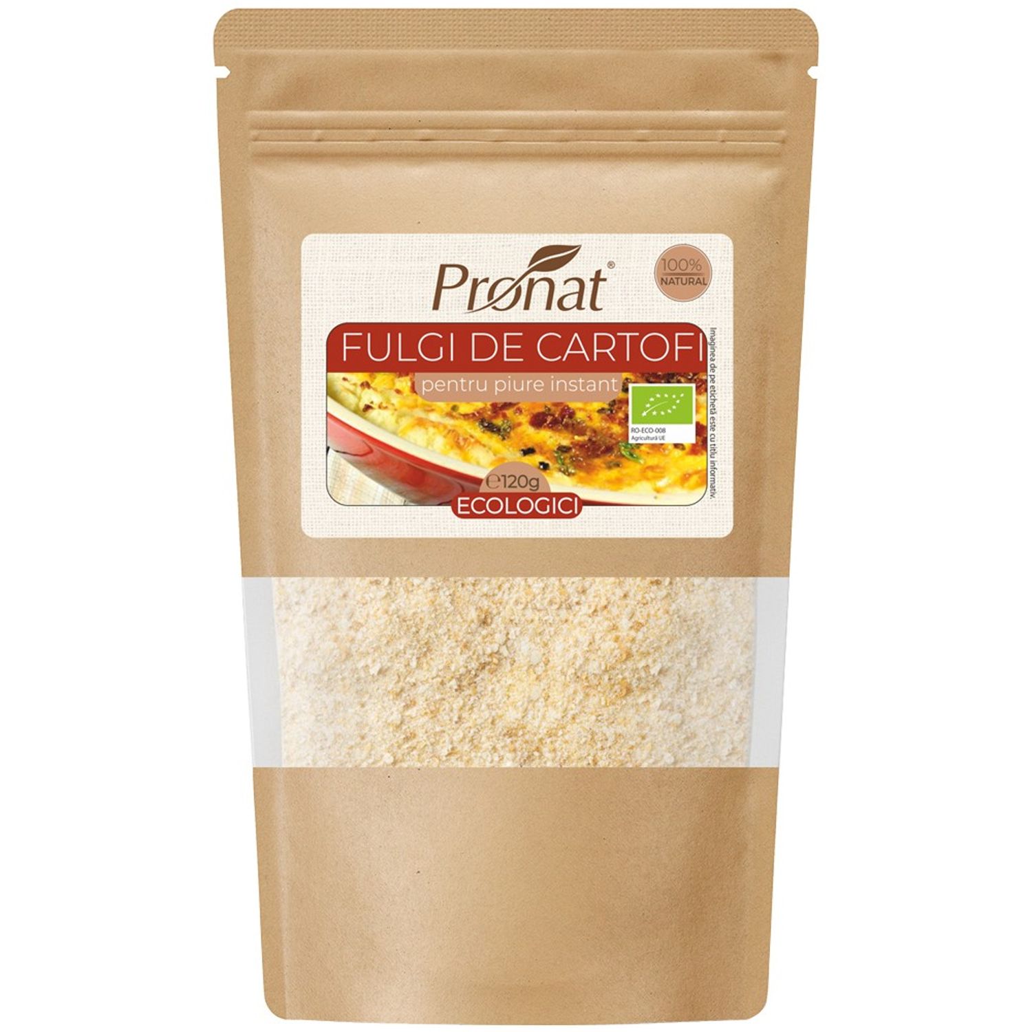 Fulgi Bio de cartofi, 120g fotografia produsului