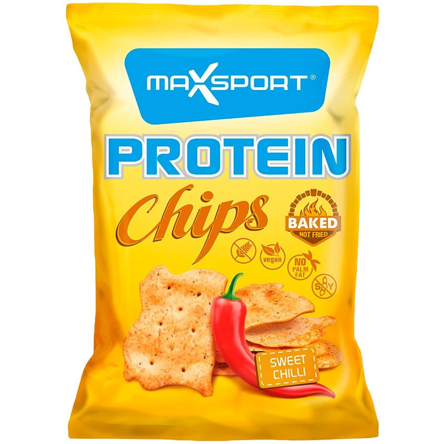 Chipsuri proteice sweet chilli, 45 g Max sport fotografia produsului
