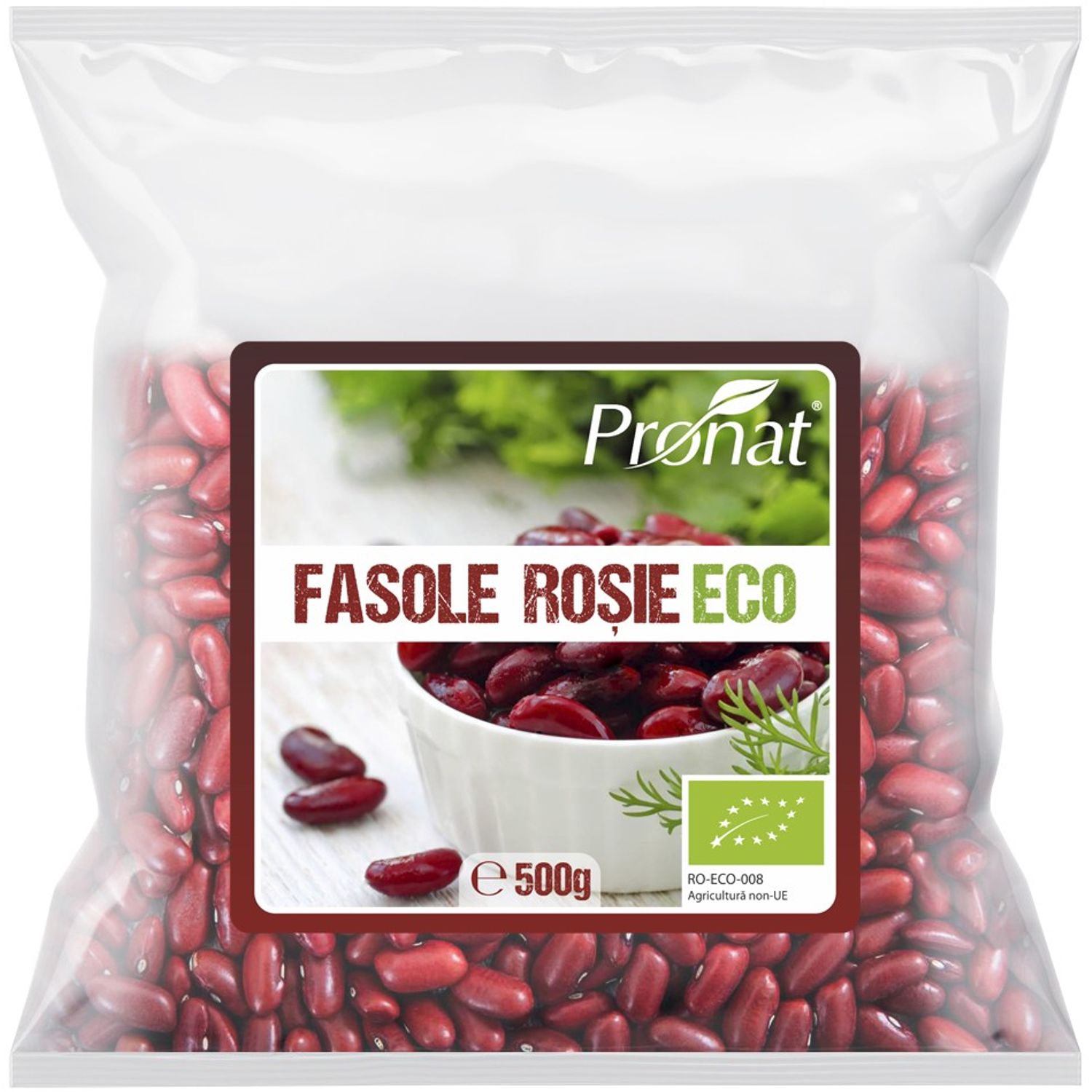Fasole rosie Bio, 500 g fotografia produsului