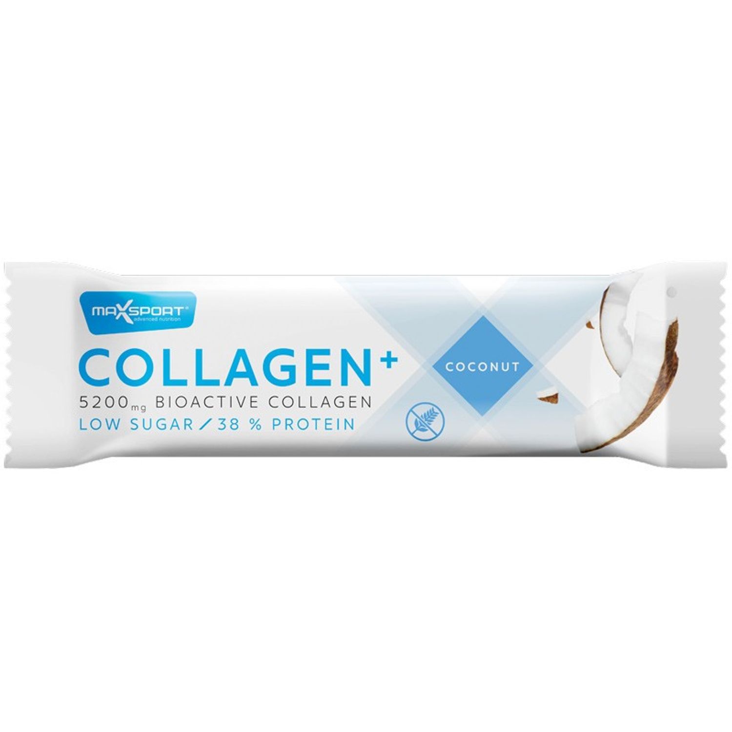 Baton proteic cu colagen+ si cocos, 40g Max sport fotografia produsului