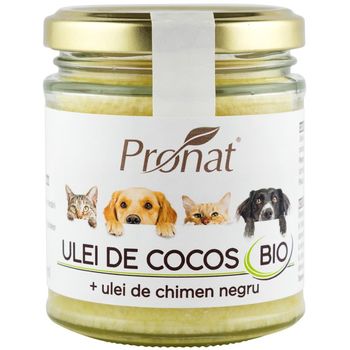 Ulei de cocos bio + ulei de chimen negru 200ml