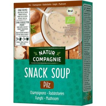 Supa Bio instant de ciuperci, 3 buc, 51g Natur Compagnie elefant.ro Alimentare & Superfoods