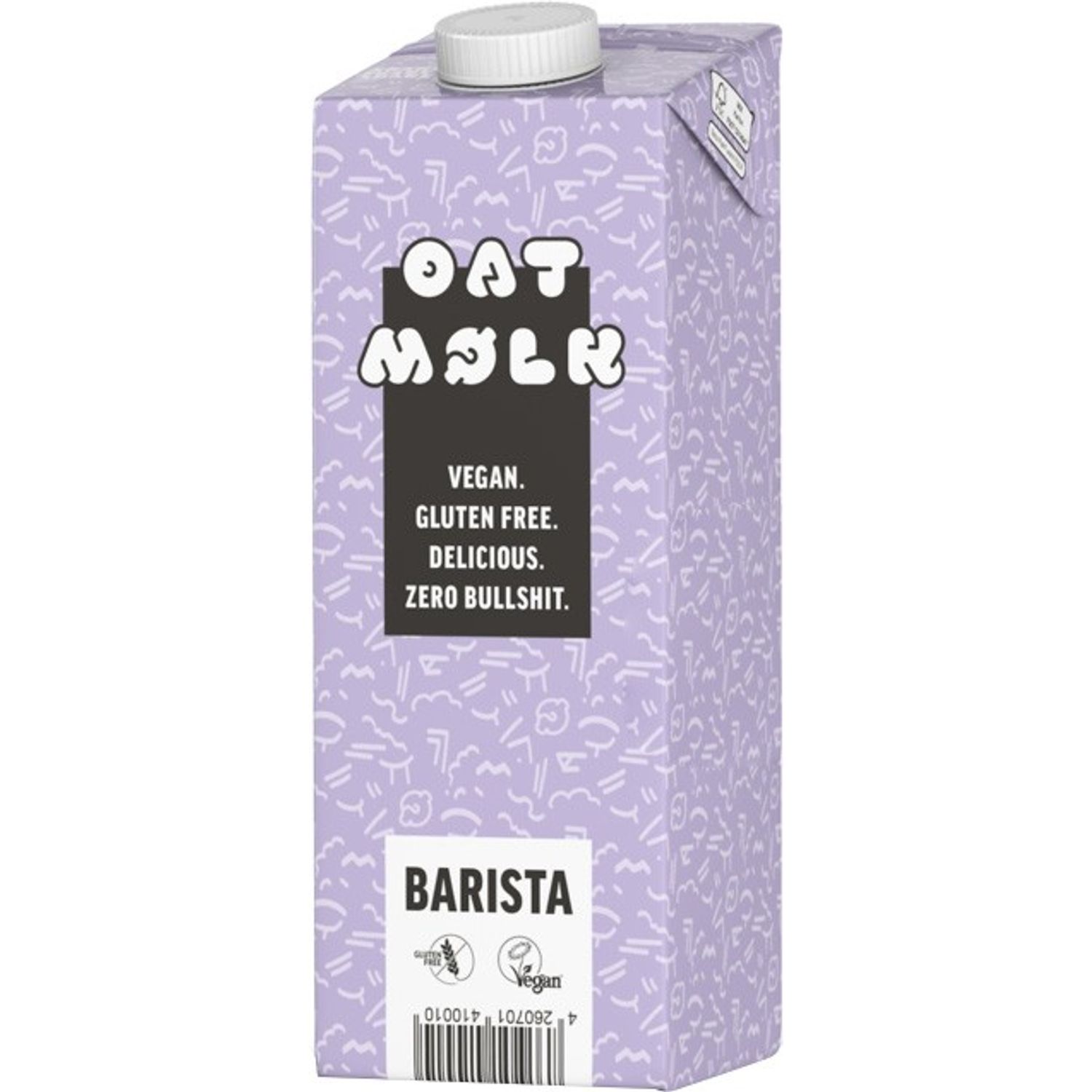 Bautura barista de ovaz pentru cafea 1l Moelk fotografia produsului