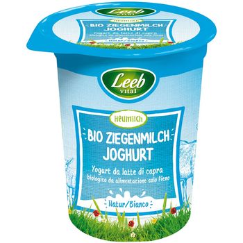 Iaurt bio natur din lapte de capra, 400 g leeb vital