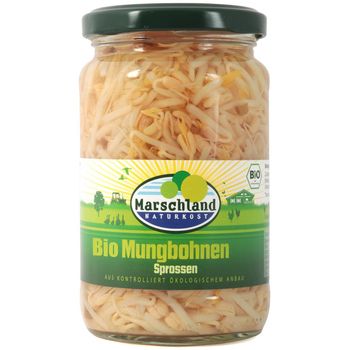 Germeni bio de fasole mung, 330 g/175 g marschland naturkost
