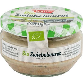 Specialitate bio din carne de porc cu ceapa, 160g
