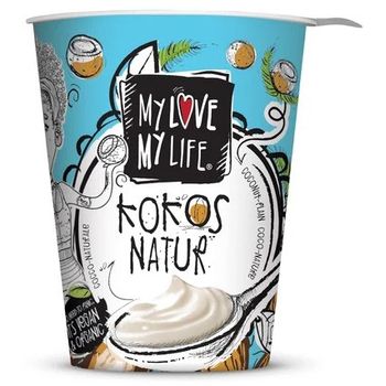 Preparat bio fermentat din lapte de cocos, natur, 400gr, my love my life