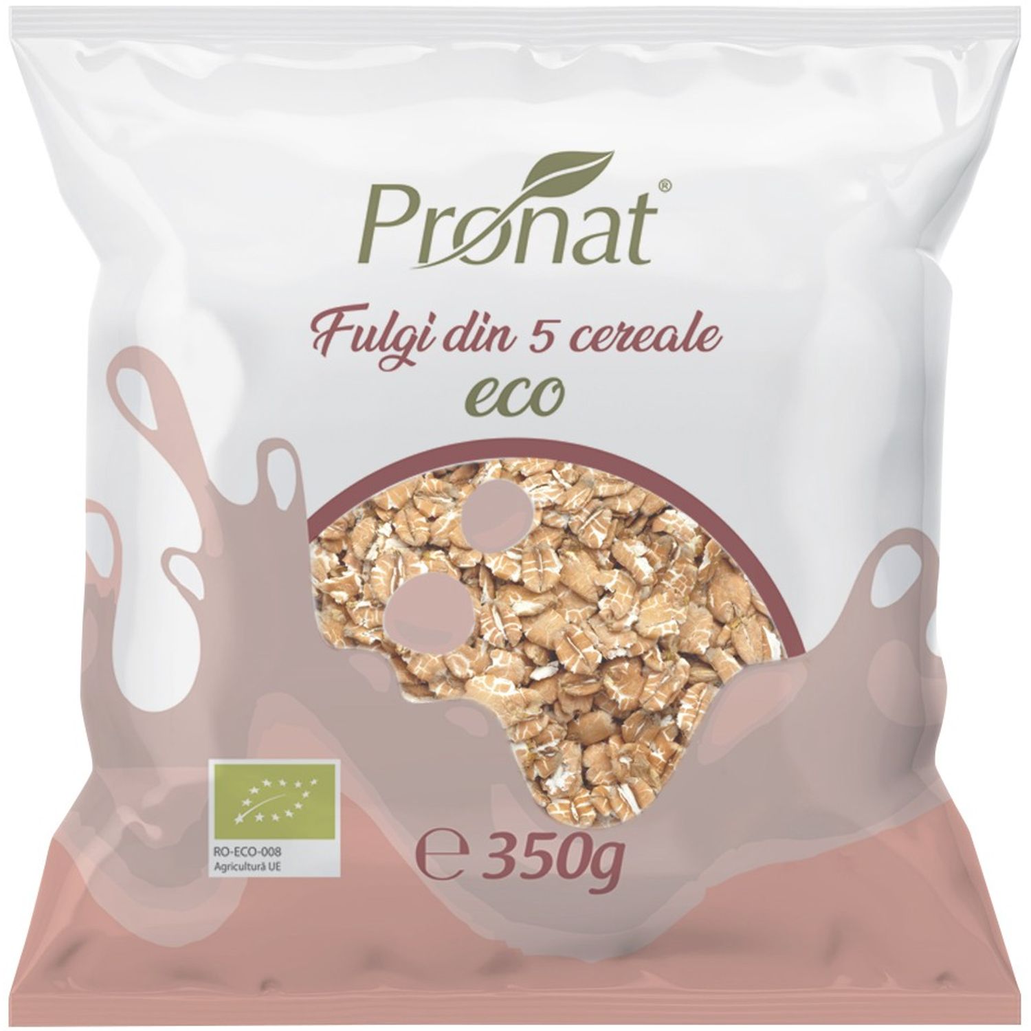 Fulgi din 5 cereale Bio, 350 g fotografia produsului