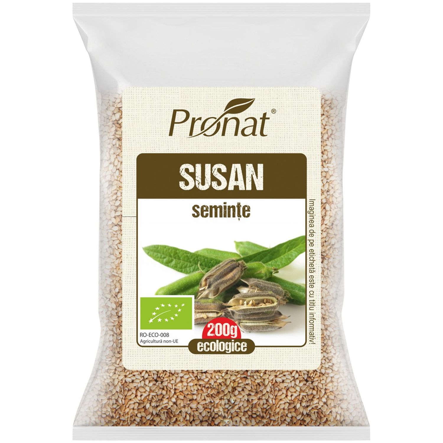 Seminte de susan Bio, 200 g fotografia produsului