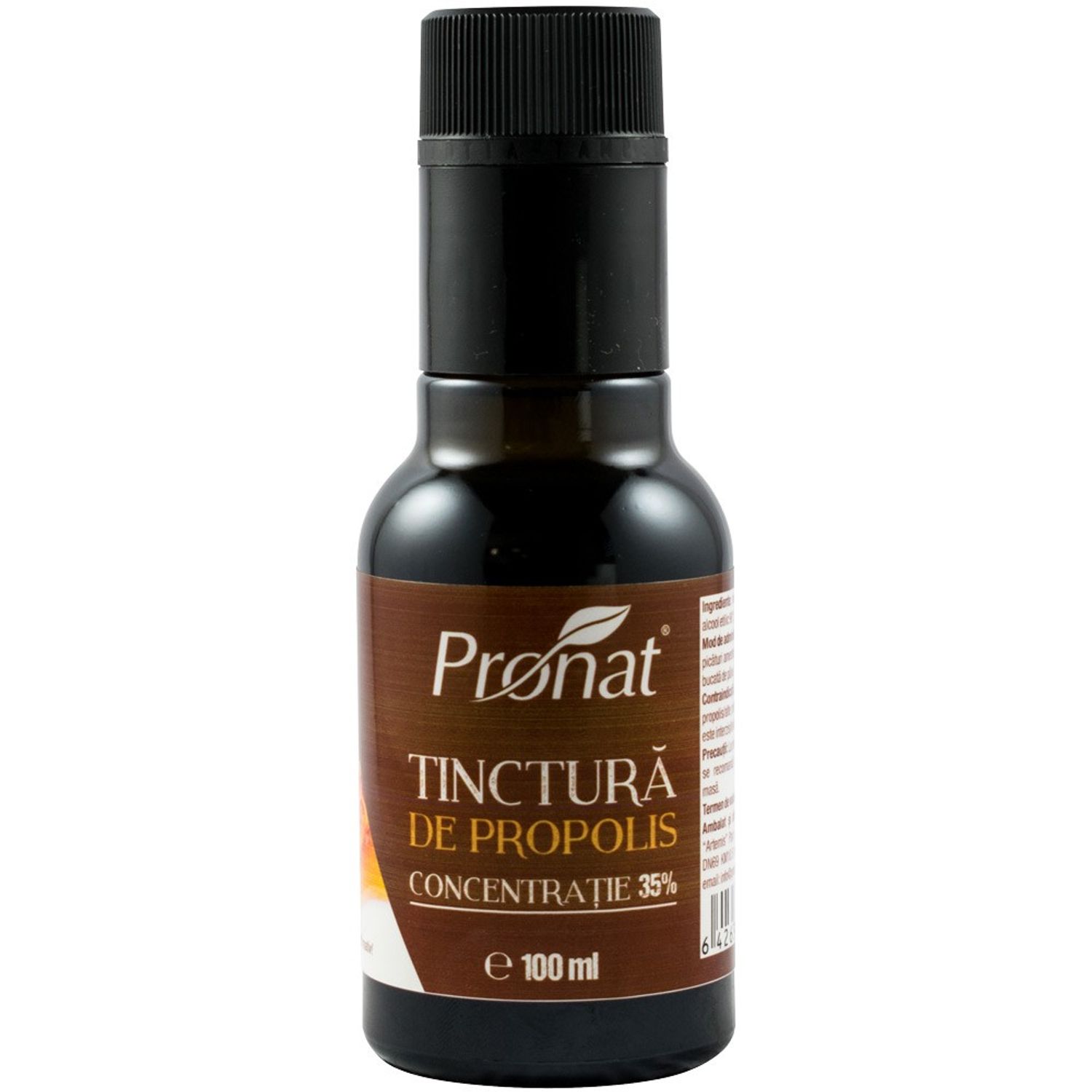 Tinctura de propolis concentratie 35%, 100ml fotografia produsului