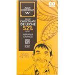Ciocolata cu lapte si portocale 52% cacao, 65g Juan Choconat fotografia produsului