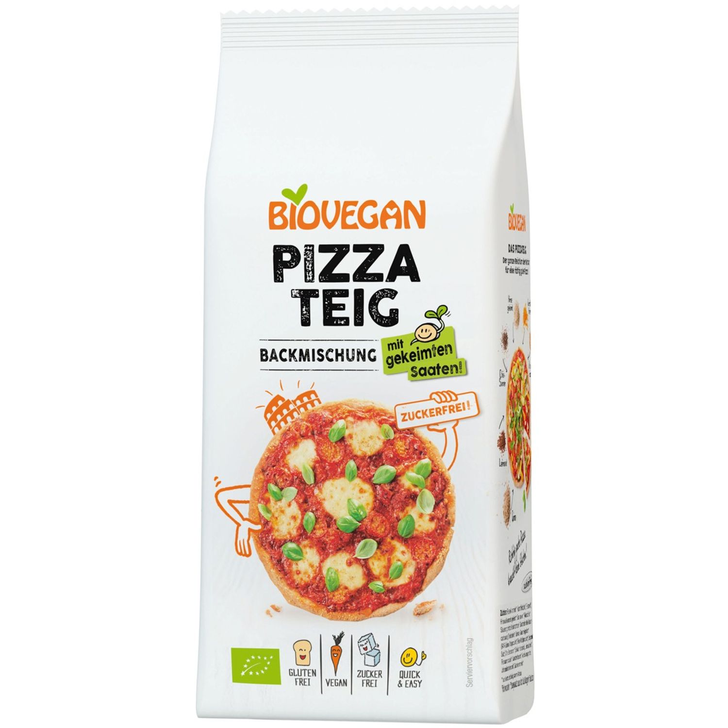 Premix Bio pentru pizza, 300g Biovegan fotografia produsului