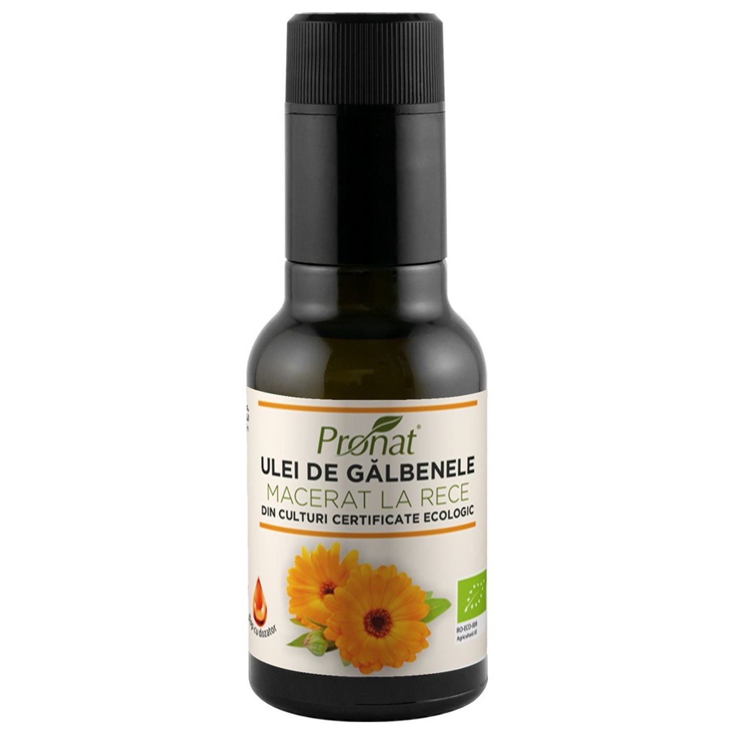 Ulei Bio de galbenele macerat la rece, 100 ml fotografia produsului