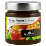 Chutney Bio de mango si ananas, 225 g cosmoveda fotografia produsului