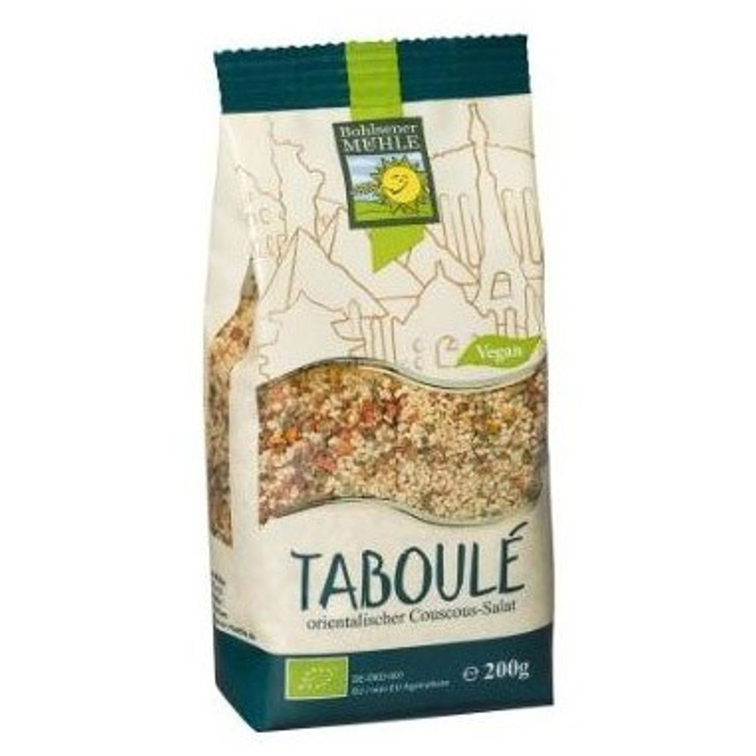 Mix Bio oriental taboule cu legume si cuscus, 200g Bohlsener Muhle fotografia produsului