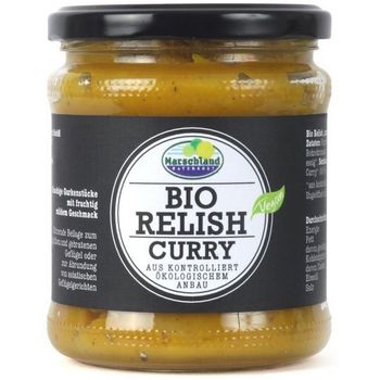 Sos bio relish cu curry 325 g marschland naturkost