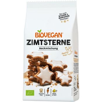 Premix bio pentru stelute cu scortisoara, 180 g biovegan