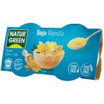 Desert Bio de soia cu vanilie, 2x125g Natur Green fotografia produsului