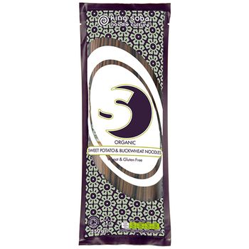 Taitei bio din hrisca si cartofi dulci, 250g king soba