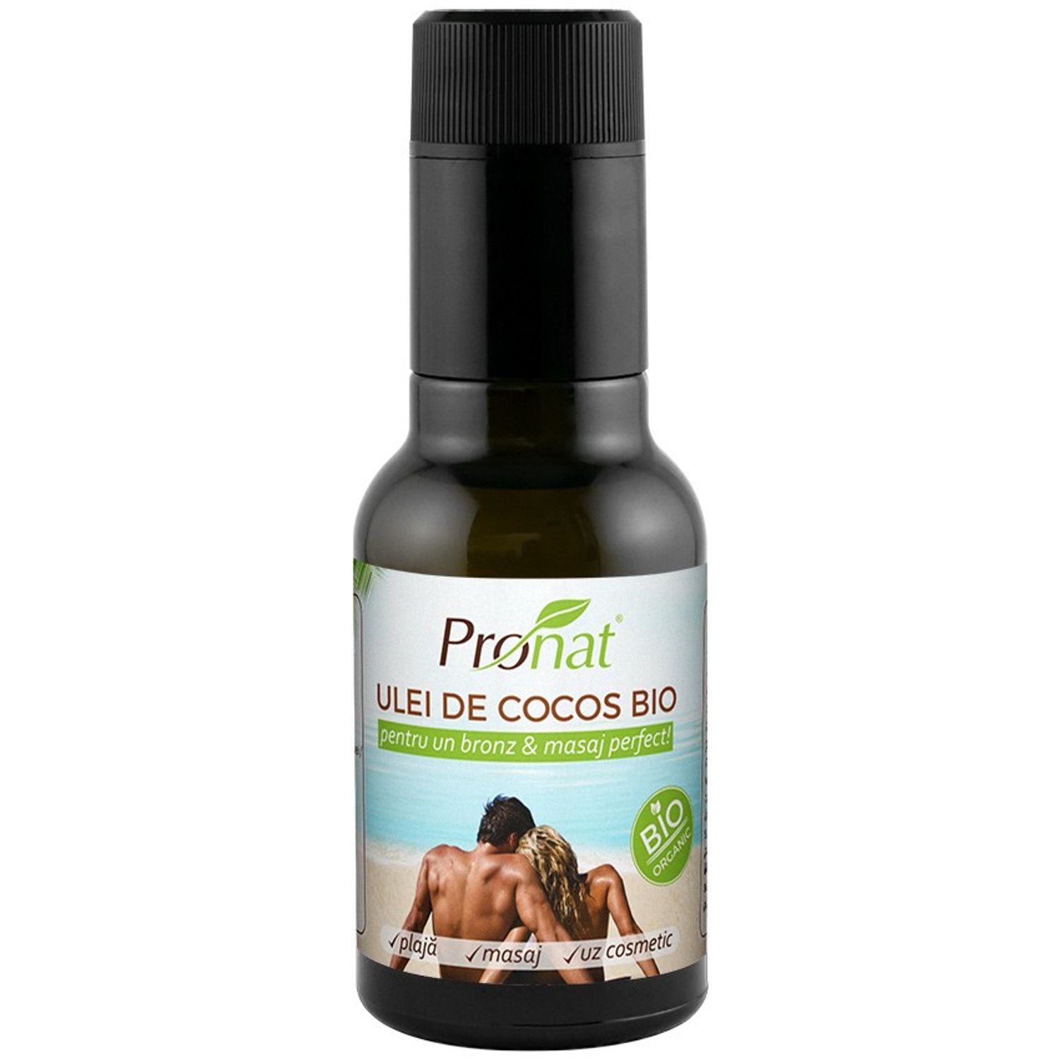 Ulei de cocos Bio extravirgin pentru uz cosmetic, 100 ml fotografia produsului