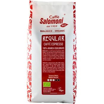 Cafea boabe bio espresso 100% arabica gourmet regular 1 kg salomoni