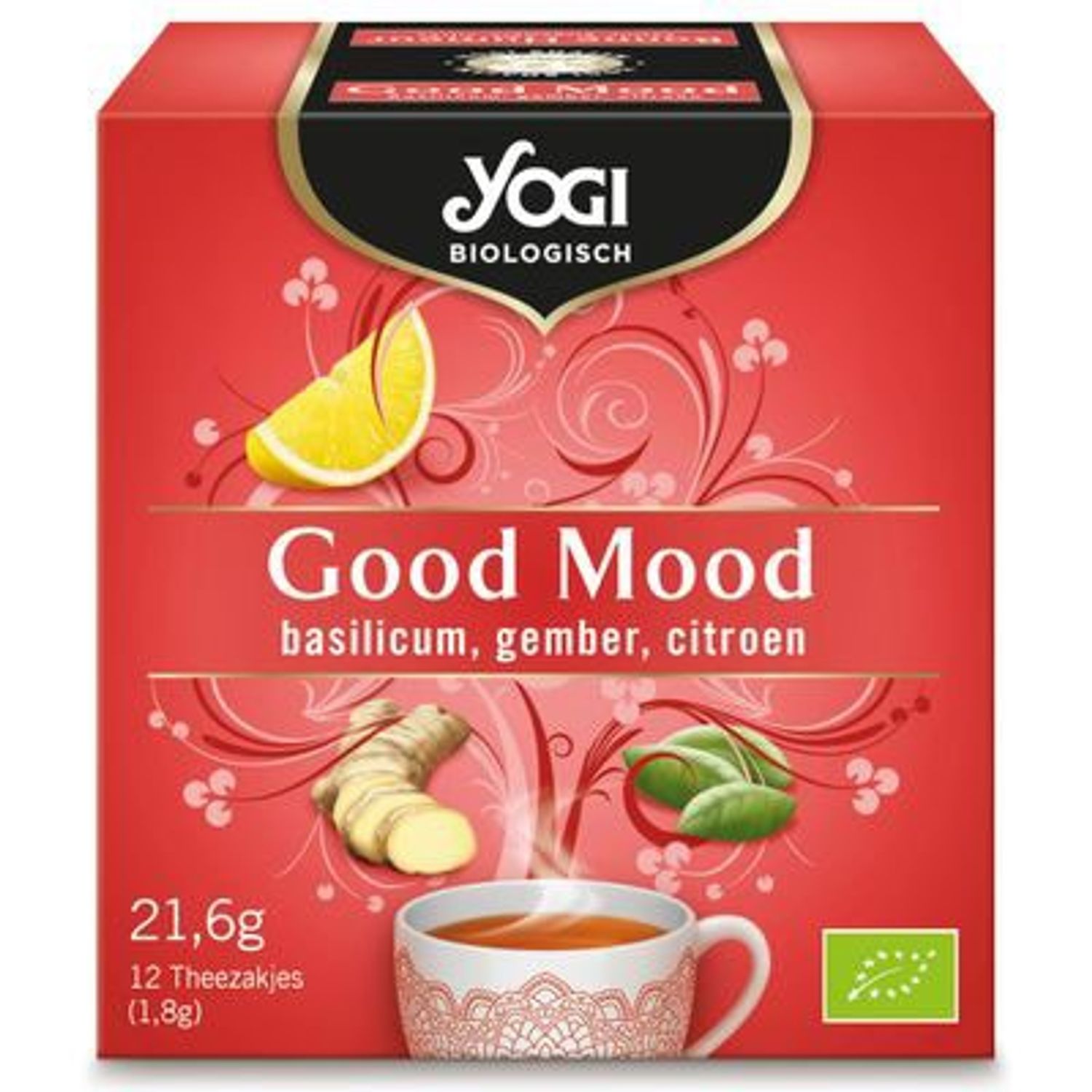 Ceai Bio Buna dispozitie, 21.6 g Yogi tea fotografia produsului