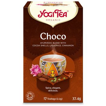 Ceai bio choco, 17 pliculete x 2,2g (37,4g) yogi tea