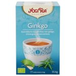 Ceai Bio ginkgo, 17 pliculete 30.6 g Yogi tea fotografia produsului